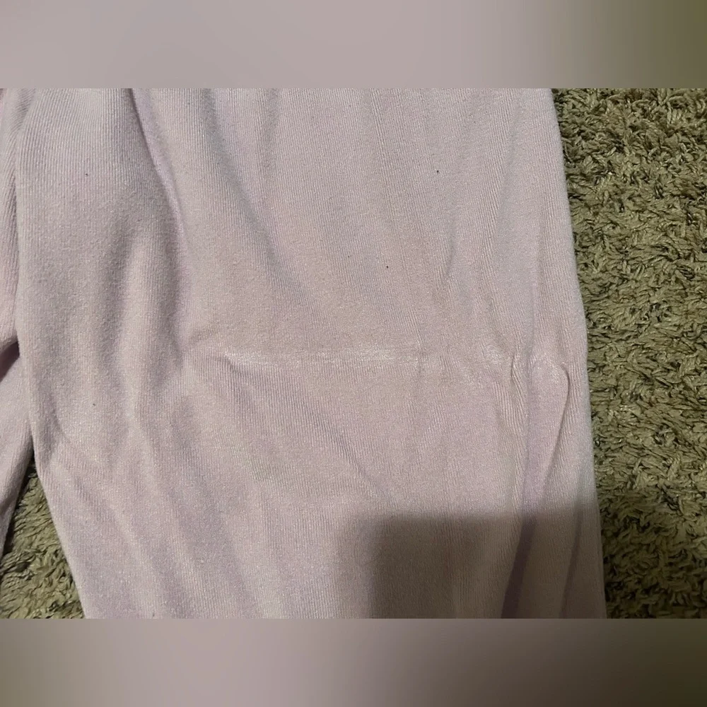 Women’s Pink Stretchy Lounge Pants with Cuffed Ankles Size 3X - Picture 5 of 11
